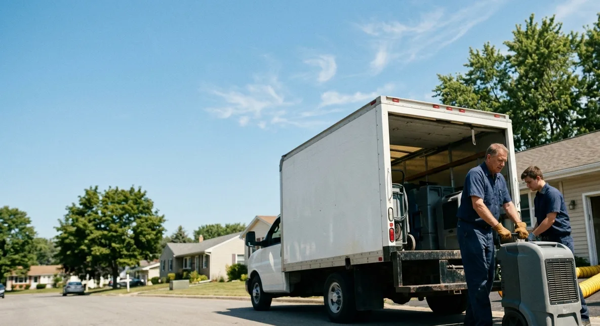 Water Damage Cleanup in Minerva, OH near me